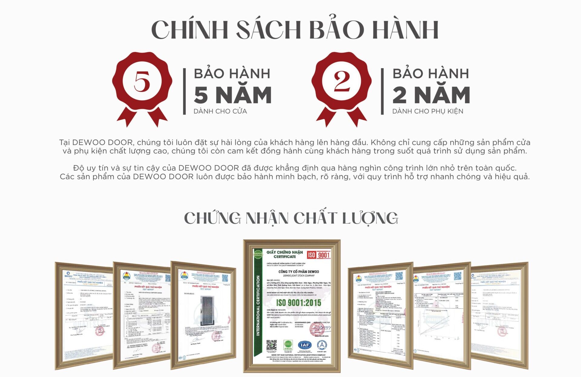 cửa gỗ nhựa composite Dewoo 