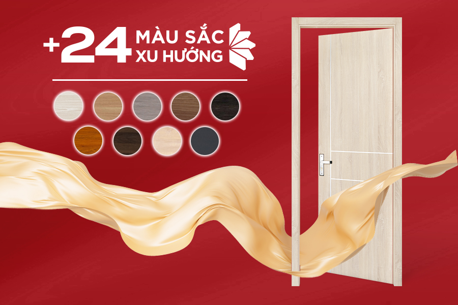 Đa dạng mẫu mã, màu sắc thời thượng, phù hợp với mọi không gian nội thất