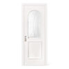 Cửa gỗ nhựa composite ô kính vòm M11
