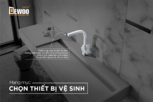 Chọn thiết bị vệ sinh