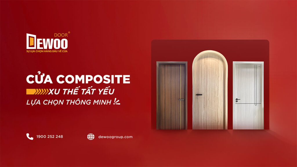 Cửa gỗ nhựa composite - Xu thế cửa nội thất