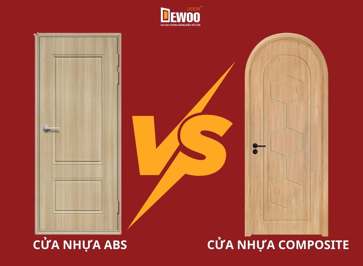 so sánh cửa abs và composite