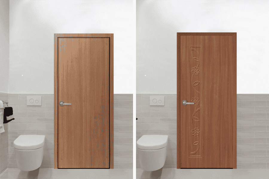 CÁC LOẠI CỬA NHỰA GIẢ GỖ TOILET PHỔ BIẾN NHẤT NĂM 2026