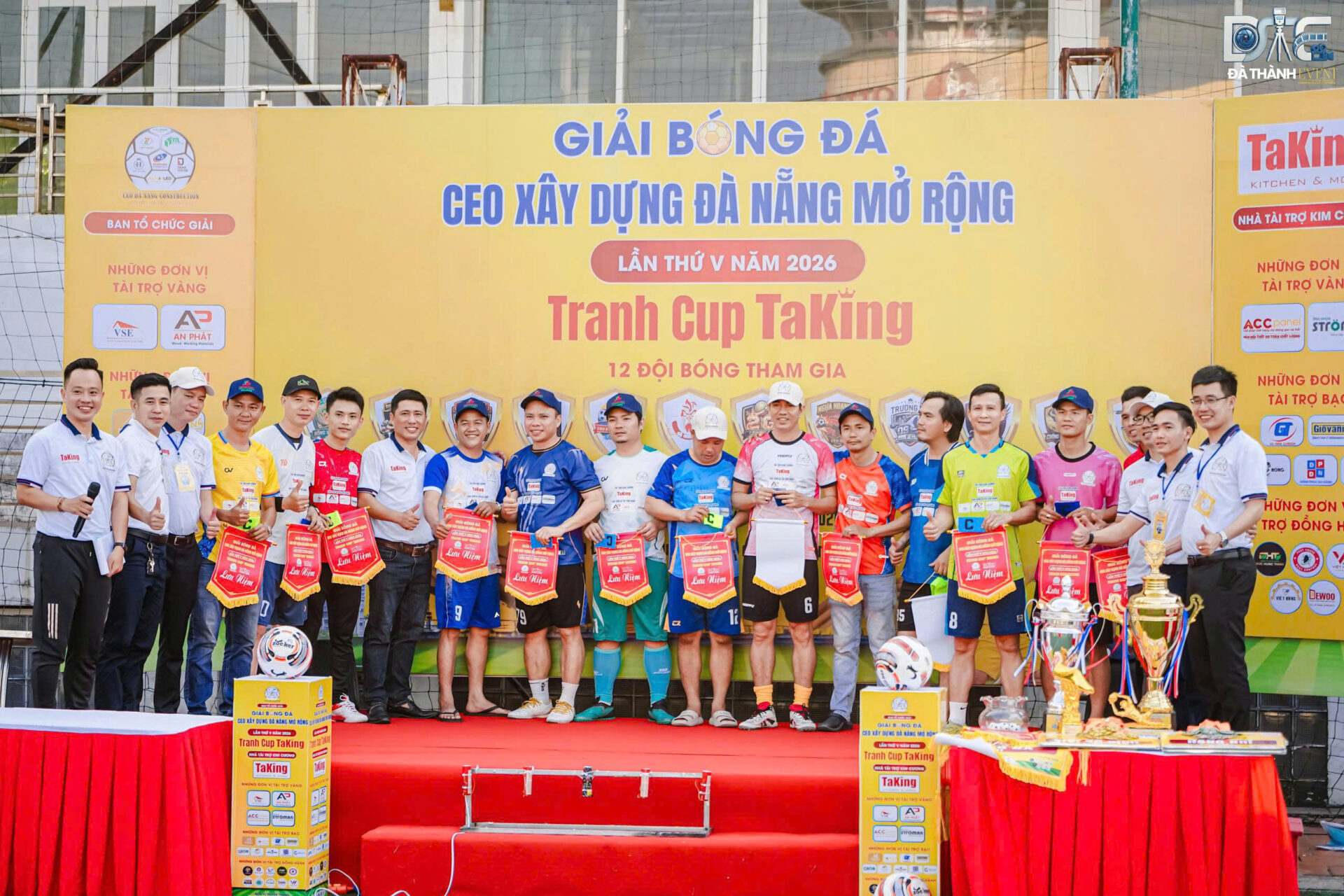 KHAI MẠC GIẢI BÓNG ĐÁ CEO XÂY DỰNG ĐÀ NẴNG LẦN THỨ 5 – NĂM 2026