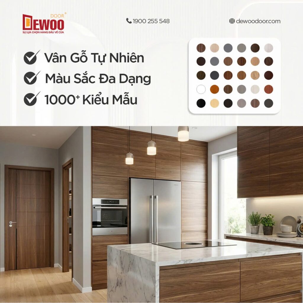 CỬA NHỰA COMPOSITE DEWOO DOOR